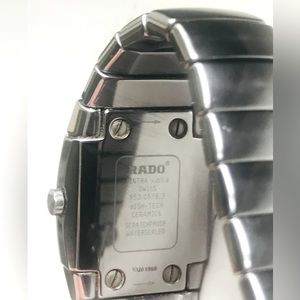 Rado Sintra Jubile Ceramic Diamond Black dial women’s watch.